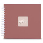 Hama album klasický špirálový FINE ART 28x24 cm, 50 strán, terra, biele listy Hama album klasický špirálový FINE ART 28x24 cm, 50 strán, terra, biele listy