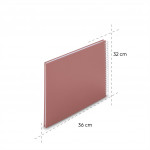 Hama album klasický špirálový FINE ART 36x32 cm, 50 strán, terra, biele listy