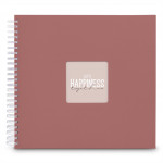 Hama album klasický špirálový FINE ART 36x32 cm, 50 strán, terra, biele listy