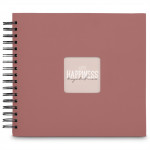 Hama album klasický špirálový FINE ART 28x24 cm, 50 strán, terra, čierne listy Hama album klasický špirálový FINE ART 28x24 cm, 50 strán, terra, čierne listy