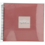 Hama album klasický špirálový FINE ART 36x32 cm, 50 strán, terra, čierne listy