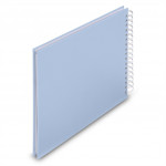 Hama album klasický špirálový FINE ART 28x24 cm, 50 strán, lagoon, biele listy