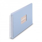 Hama album klasický špirálový FINE ART 28x24 cm, 50 strán, lagoon, biele listy