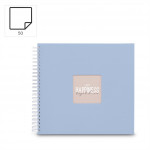 Hama album klasický špirálový FINE ART 36x32 cm, 50 strán, lagoon, biele listy Hama album klasický špirálový FINE ART 36x32 cm, 50 strán, lagoon, biele listy