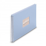 Hama album klasický špirálový FINE ART 36x32 cm, 50 strán, lagoon, biele listy Hama album klasický špirálový FINE ART 36x32 cm, 50 strán, lagoon, biele listy