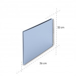 Hama album klasický špirálový FINE ART 36x32 cm, 50 strán, lagoon, čierne listy Hama album klasický špirálový FINE ART 36x32 cm, 50 strán, lagoon, čierne listy