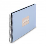 Hama album klasický špirálový FINE ART 36x32 cm, 50 strán, lagoon, čierne listy Hama album klasický špirálový FINE ART 36x32 cm, 50 strán, lagoon, čierne listy