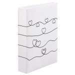 Memo-album Heart Waves pre 200 fotografií vo formáte 10x15 cm
