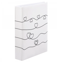 Memo-album Heart Waves pre 200 fotografií vo formáte 10x15 cm