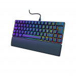 Exodus 760 Mechanical Mini Gaming Keyboard, Red Switches, blk, QWERTY US